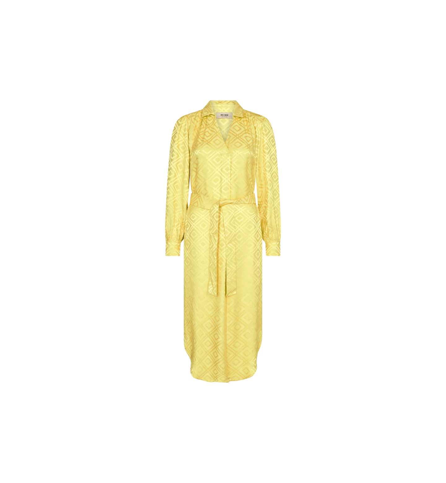 Mos Mosh - Aldo Geo Dress Yellow Plum