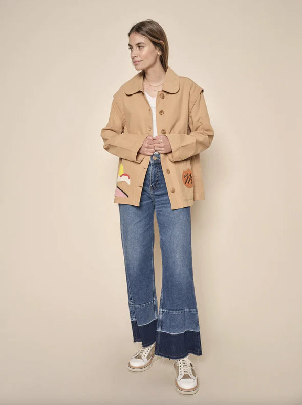 Mos Mosh - Dara Hem Jeans in Blue