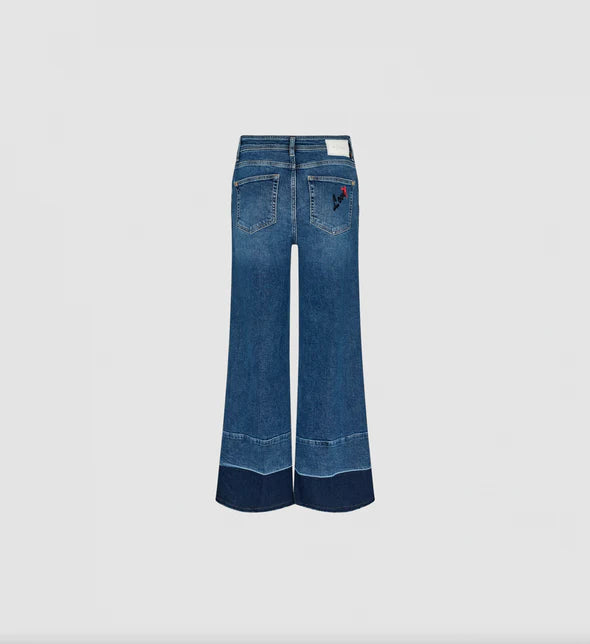 Mos Mosh - Dara Hem Jeans in Blue