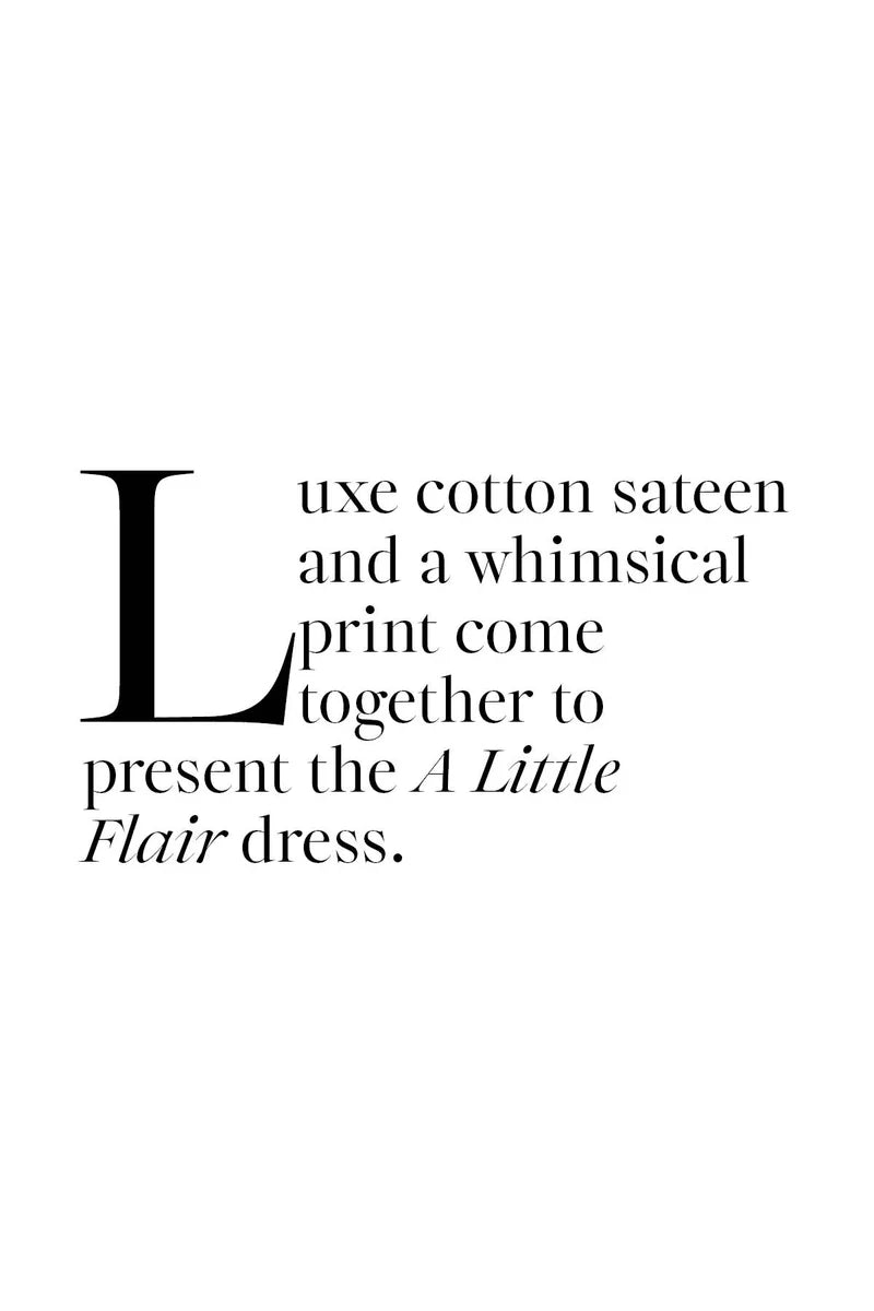 Coop - A LITTLE FLAIR Dress