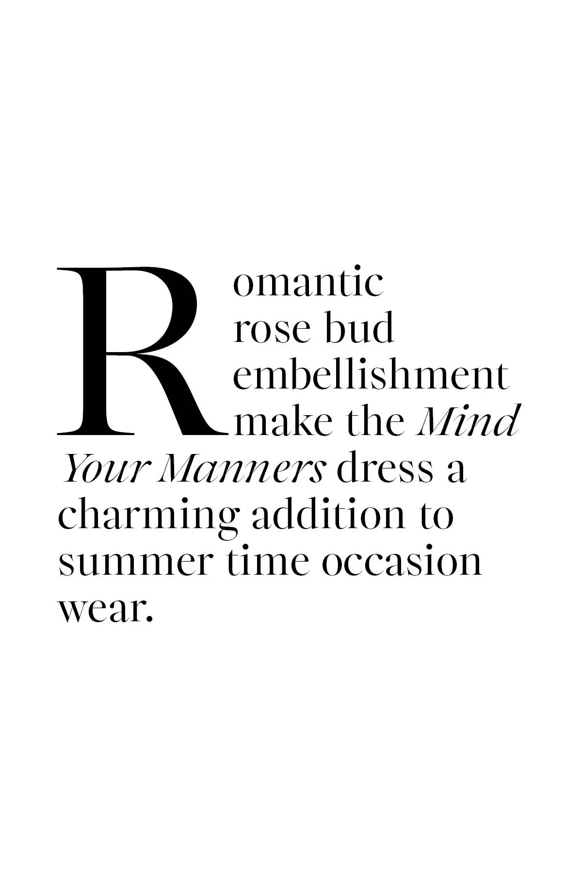 Trelise Cooper - Mind Your Manners Dress