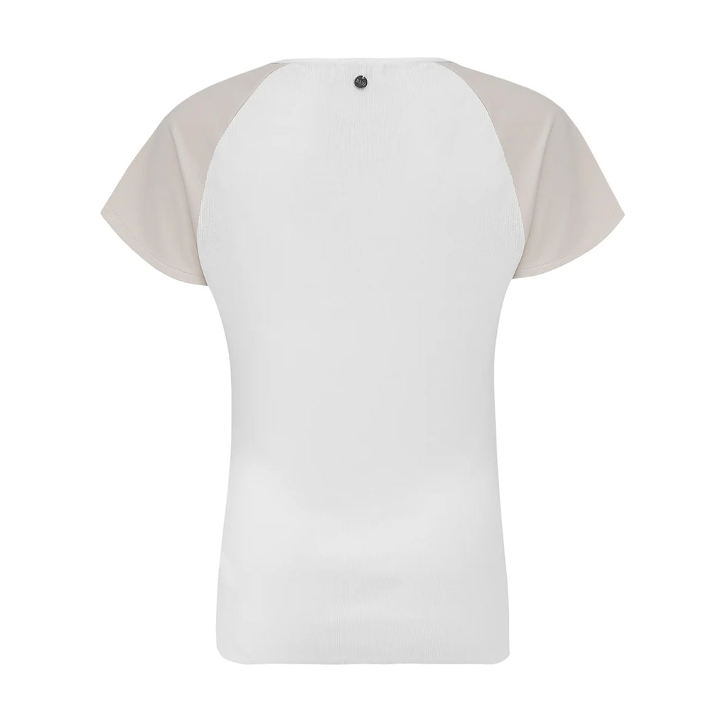 Raw By Raw - Base Layer Cap Sleeve Top - Milk