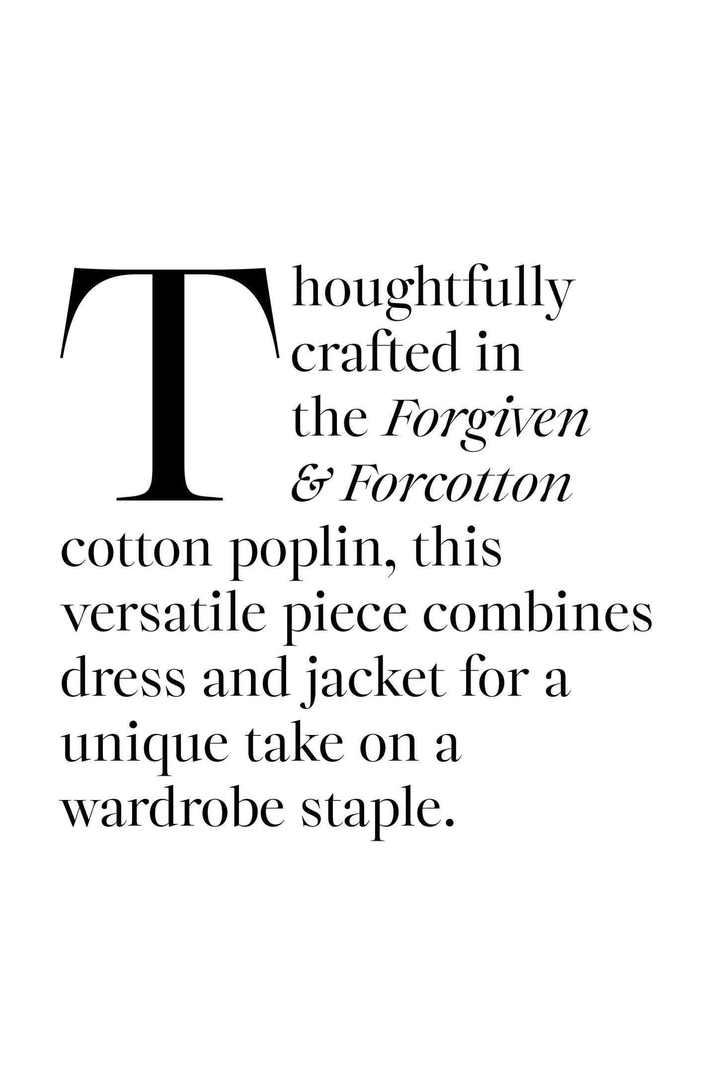 Trelise Cooper - Crisp and Clean Dress