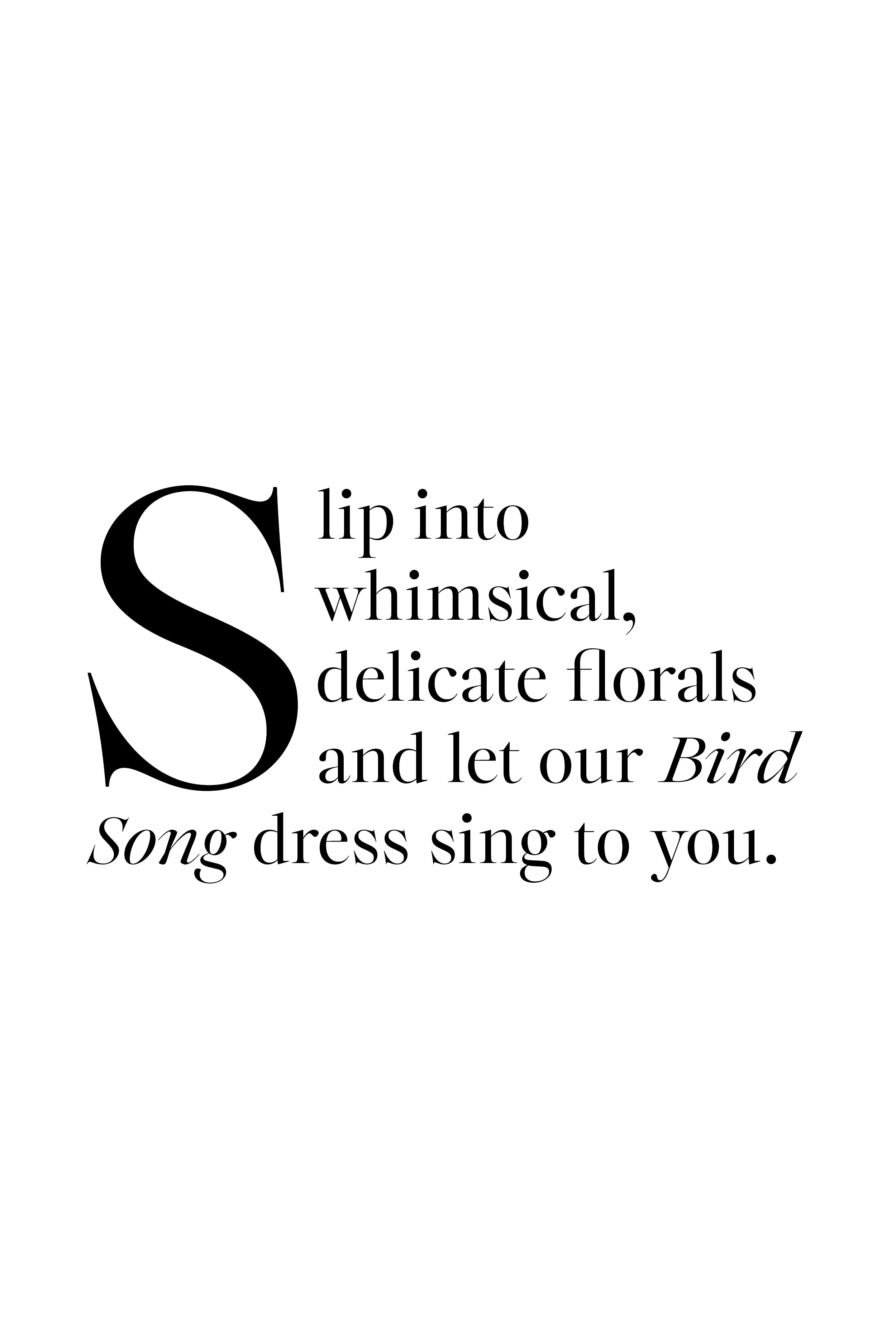 Trelise Cooper - BIRD SONG Dress