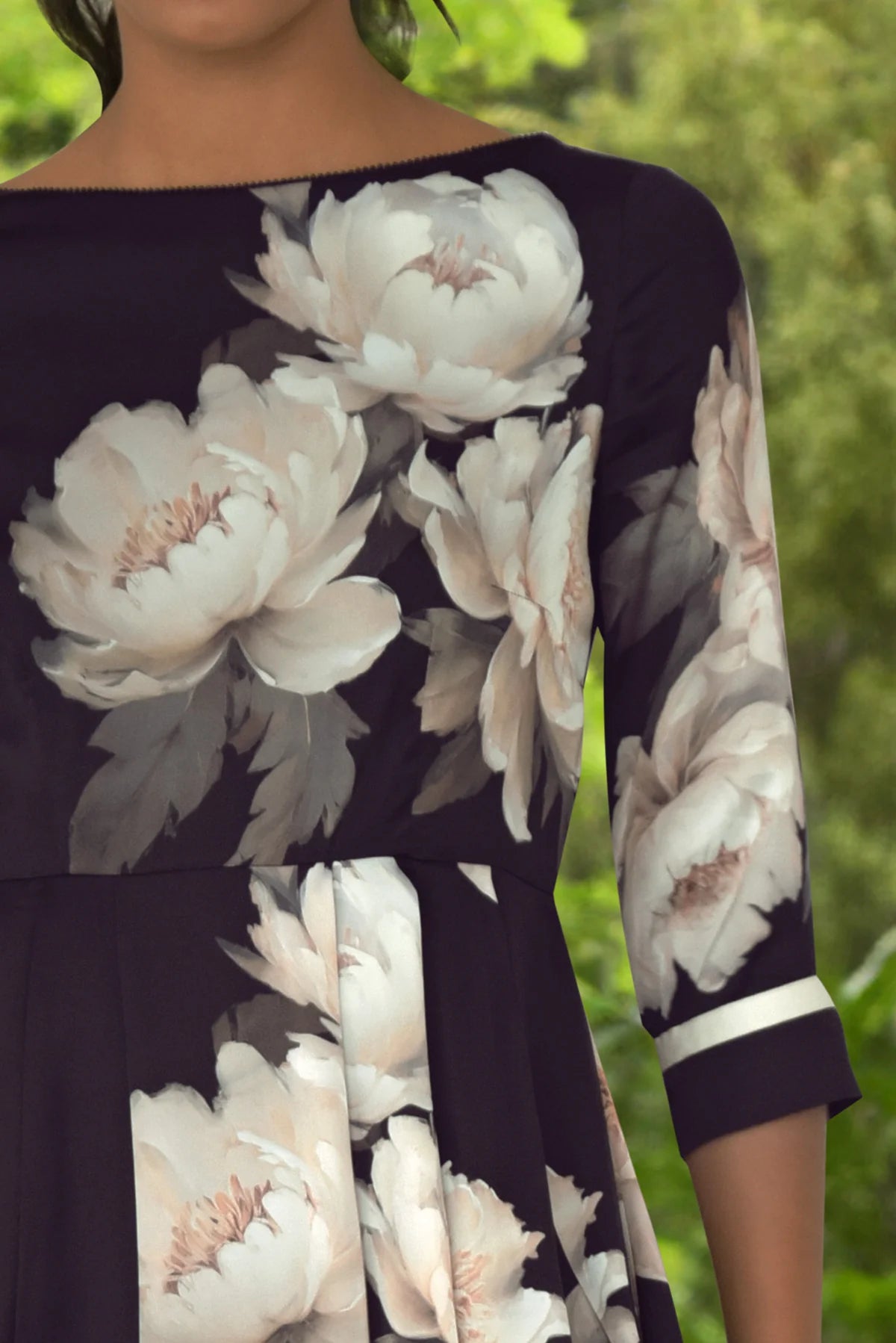 Trelise Cooper - DANCING ALL THE WAY Dress - Black Floral