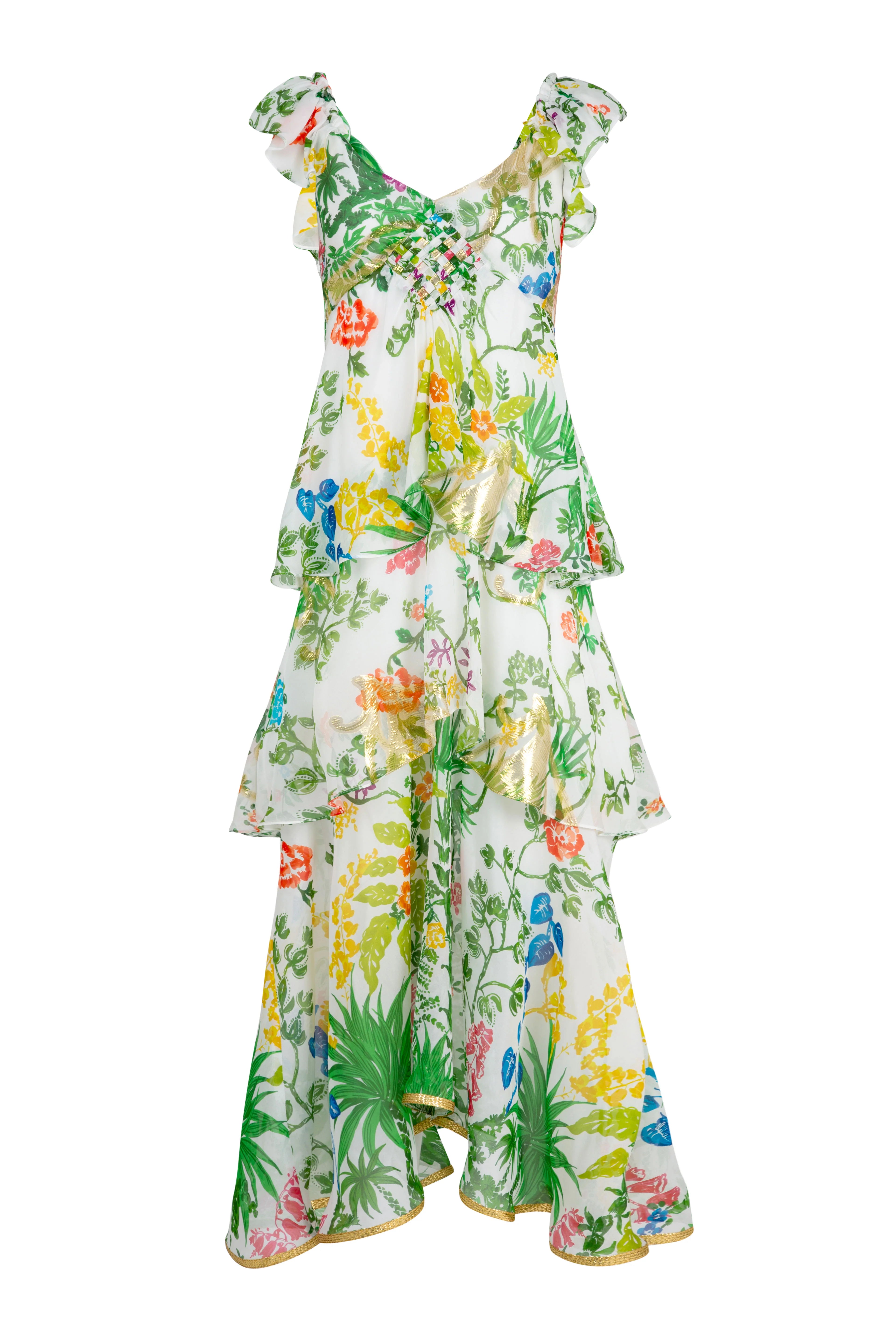 Trelise Cooper - Weave it All To Me Dress Green Foral