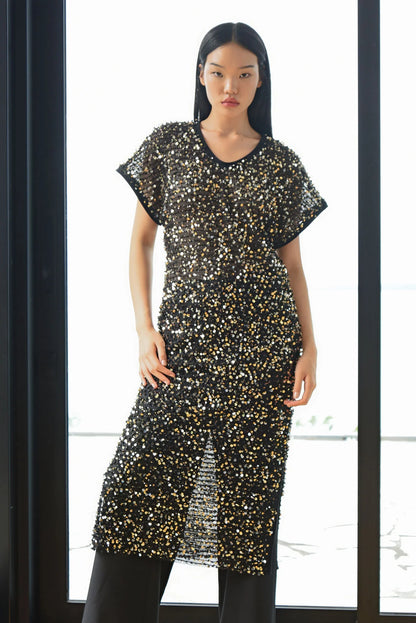 Trelise Cooper - YOU GLOW GIRL Dress - Black/Gold