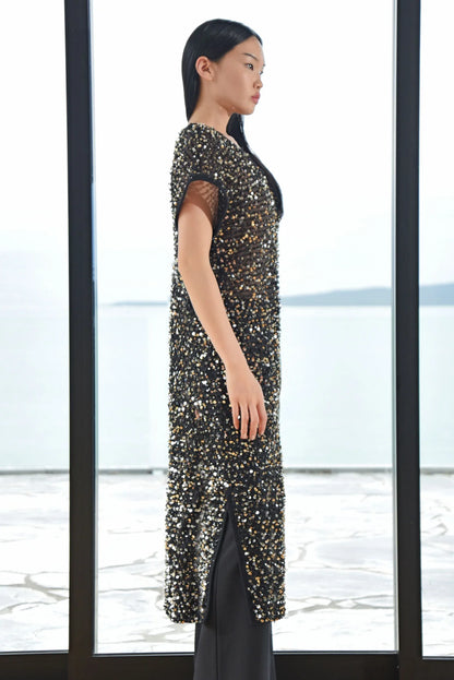 Trelise Cooper - YOU GLOW GIRL Dress - Black/Gold