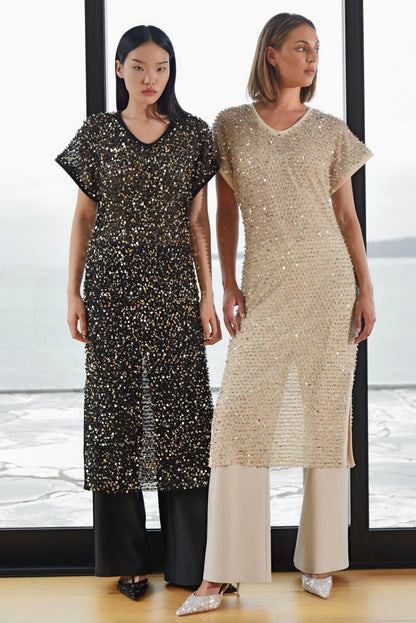 Trelise Cooper - YOU GLOW GIRL Dress - Black/Gold