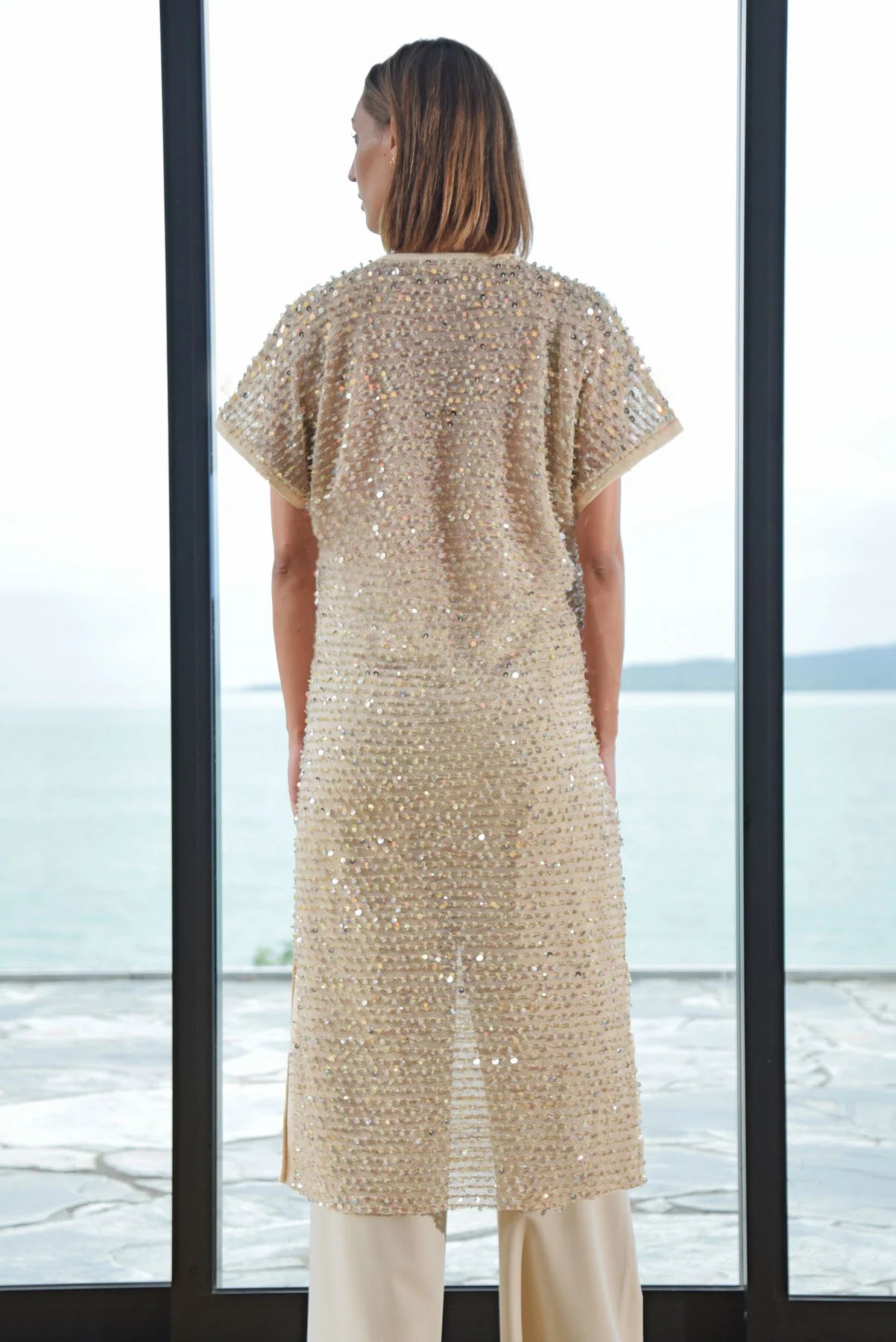 Trelise Cooper - YOU GLOW GIRL Dress - Vintage/Silver