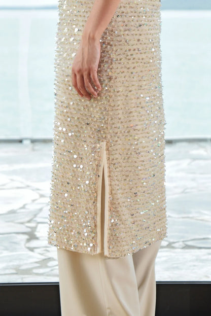 Trelise Cooper - YOU GLOW GIRL Dress - Vintage/Silver
