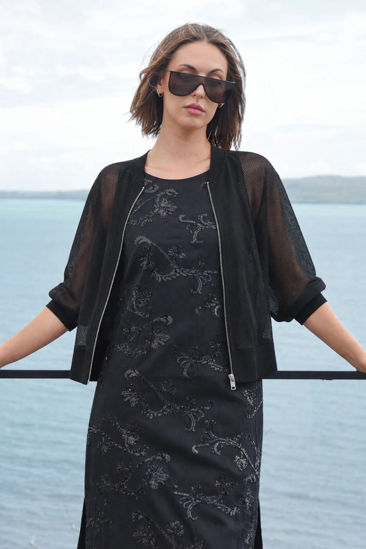 Trelise Cooper - CROP-DEAD GORGEOUS Jacket - Black
