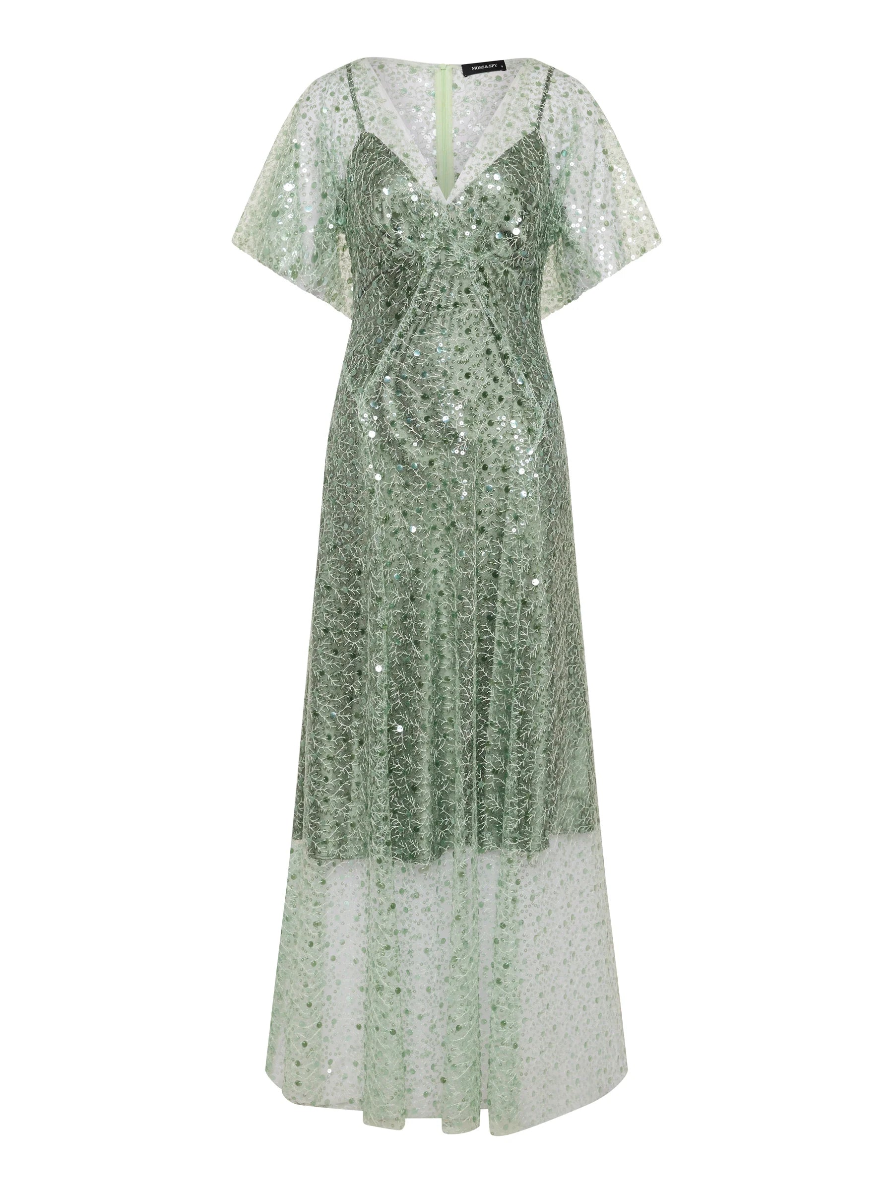 Moss & Spy - Tilda Gown Sage
