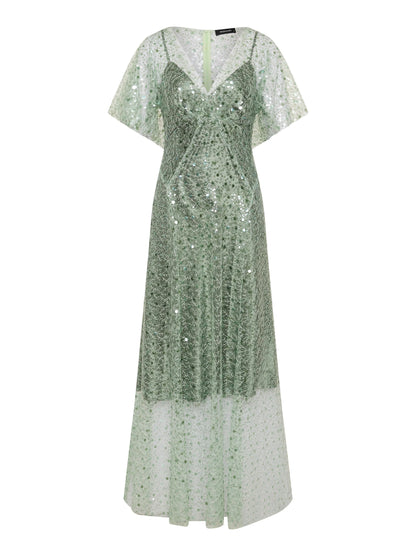 Moss & Spy - Tilda Gown Sage