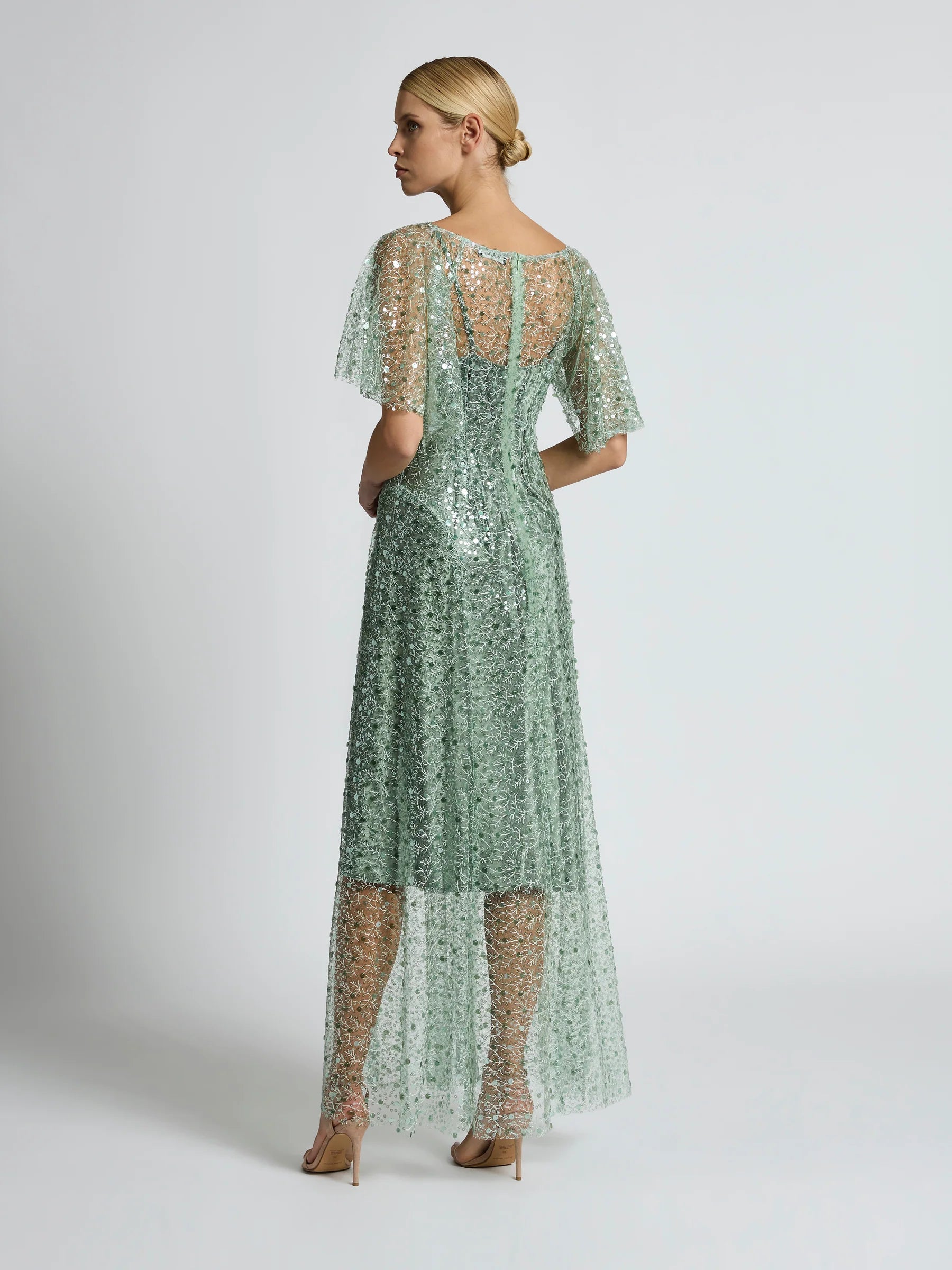 Moss & Spy - Tilda Gown Sage