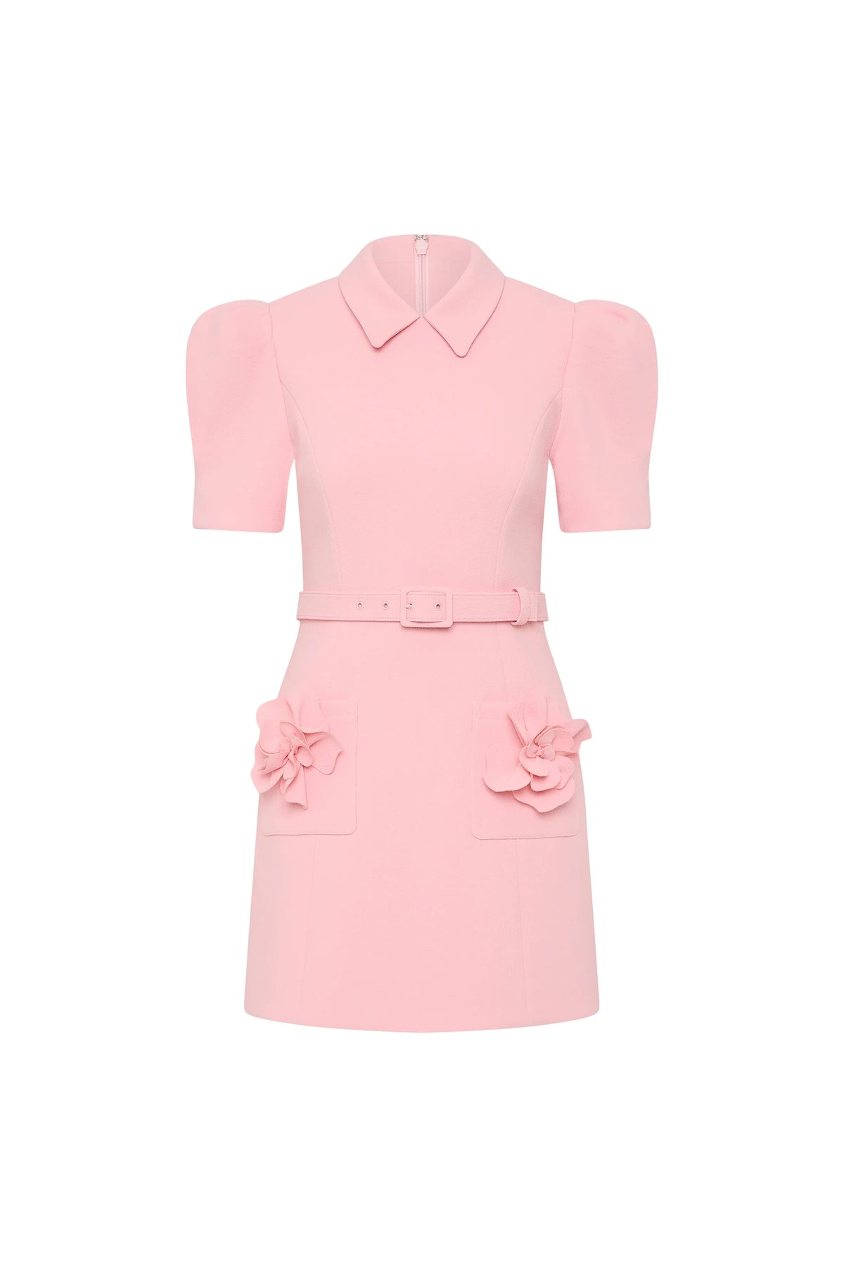 Rebecca Vallance - Yorkshire Short Sleeve Mini Dress Pink