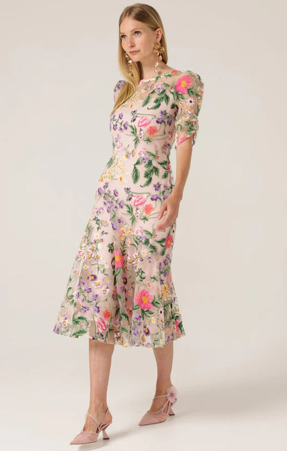 Sacha Drake - Cardelina Dress - Lavender Pink Floral