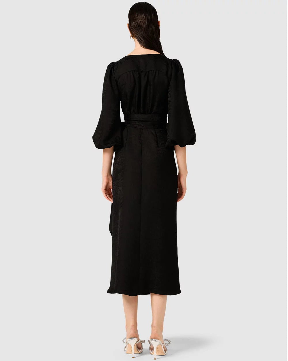 Sacha Drake - Chateau Wrap Dress Black