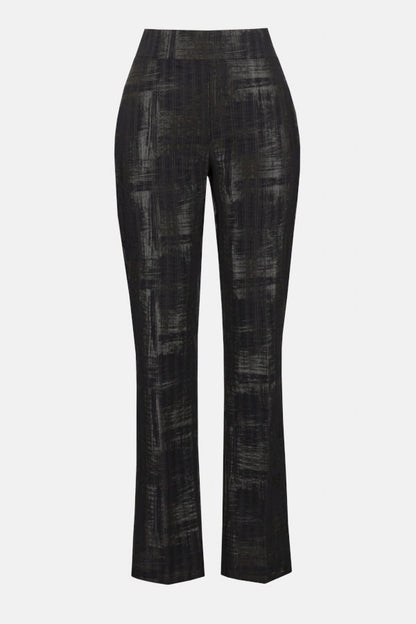 Joseph Ribkoff - Metallic Straight Leg Pants Style 233276