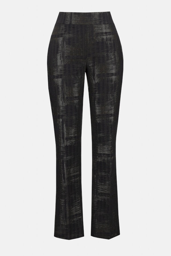 Joseph Ribkoff - Metallic Straight Leg Pants Style 233276