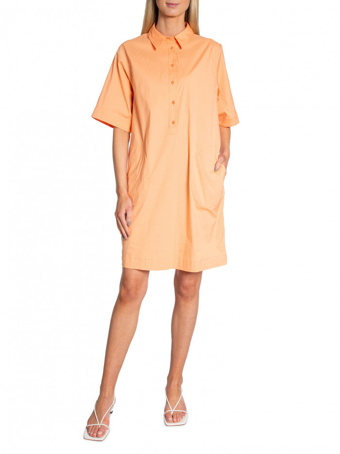 Mos Mosh - Carlee 3/4 Shirt Dress Coral Reef