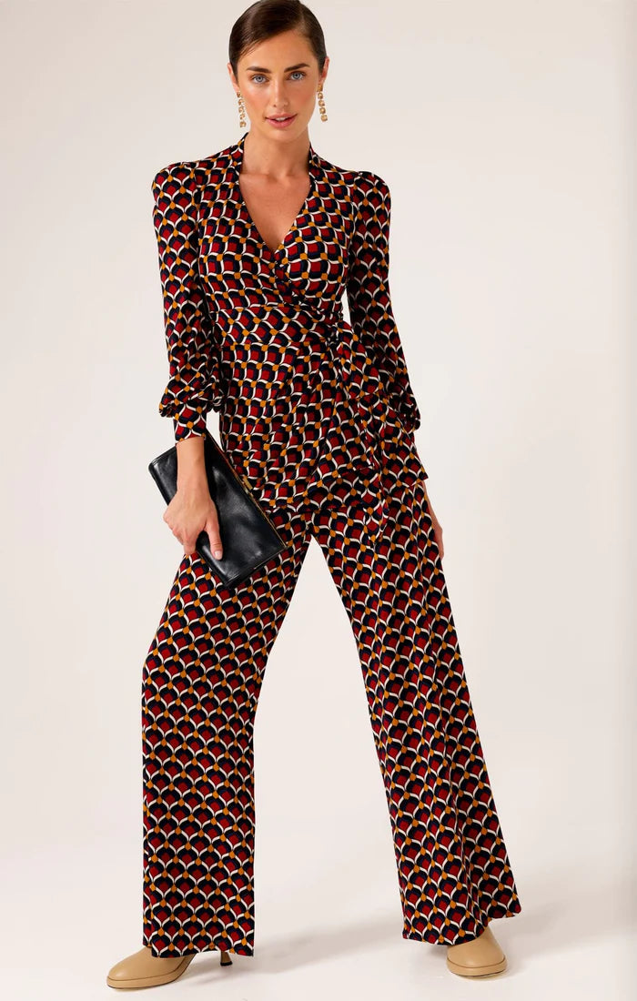 Sacha Drake - Printed Seamless Pants Ruby Navy  Abstract