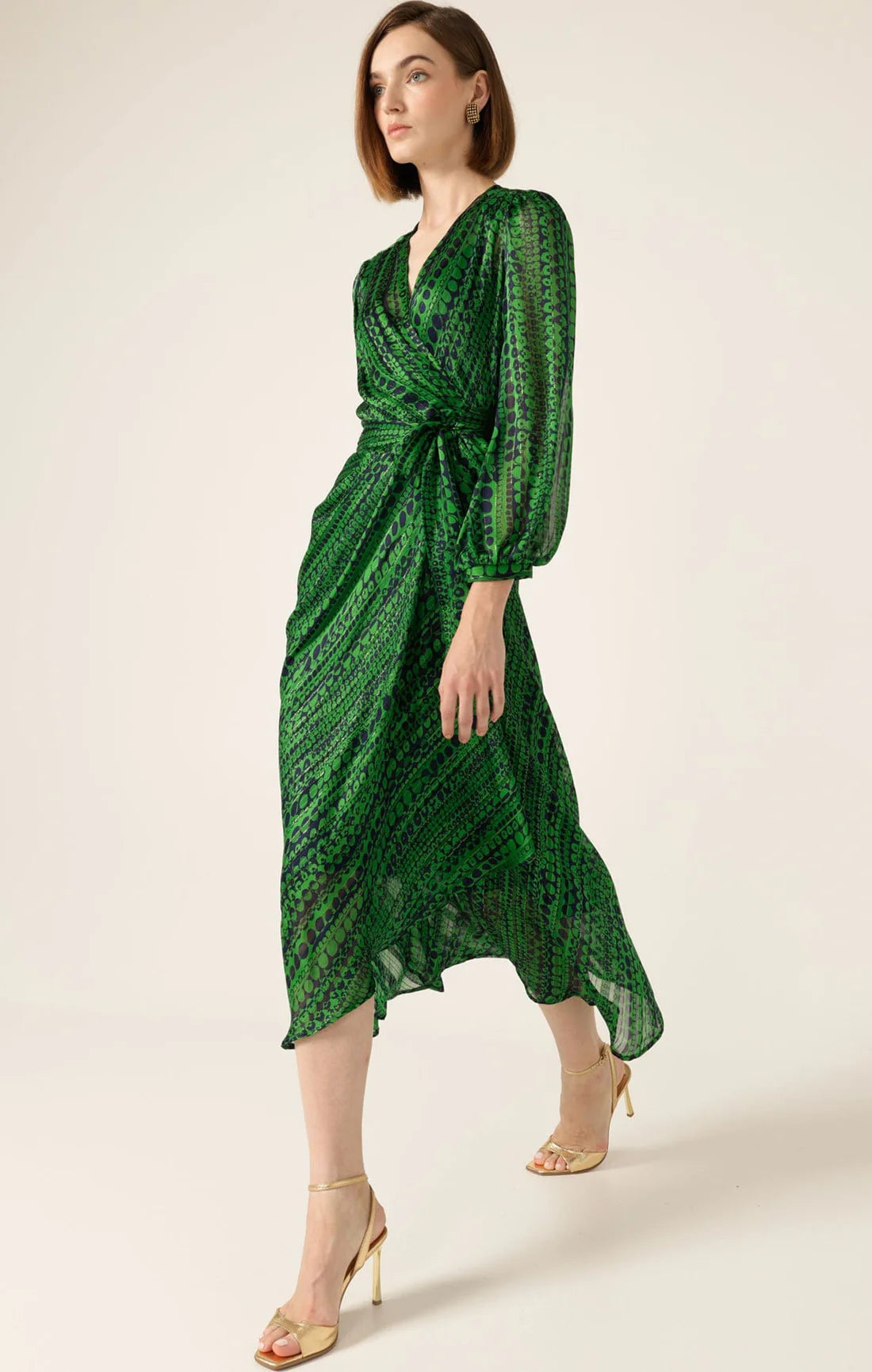 Sacha Drake - Savoir Midi Wrap Dress