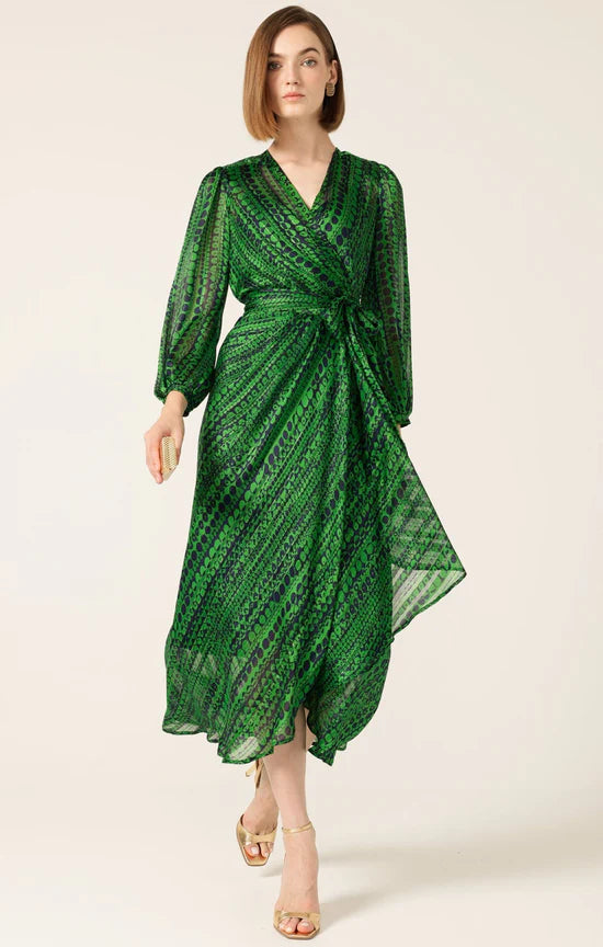 Sacha Drake - Savoir Midi Wrap Dress