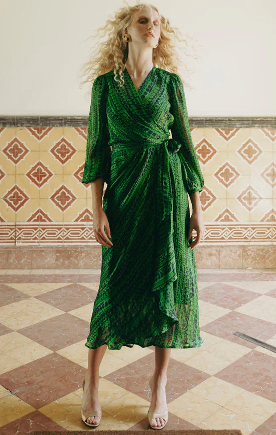 Sacha Drake - Savoir Midi Wrap Dress