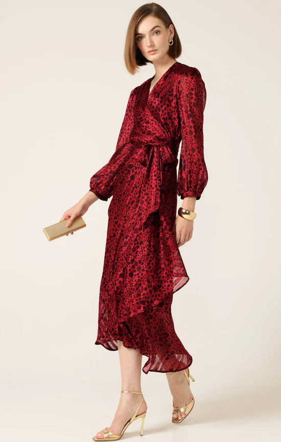Sacha Drake - Savoir Midi Wrap Dress