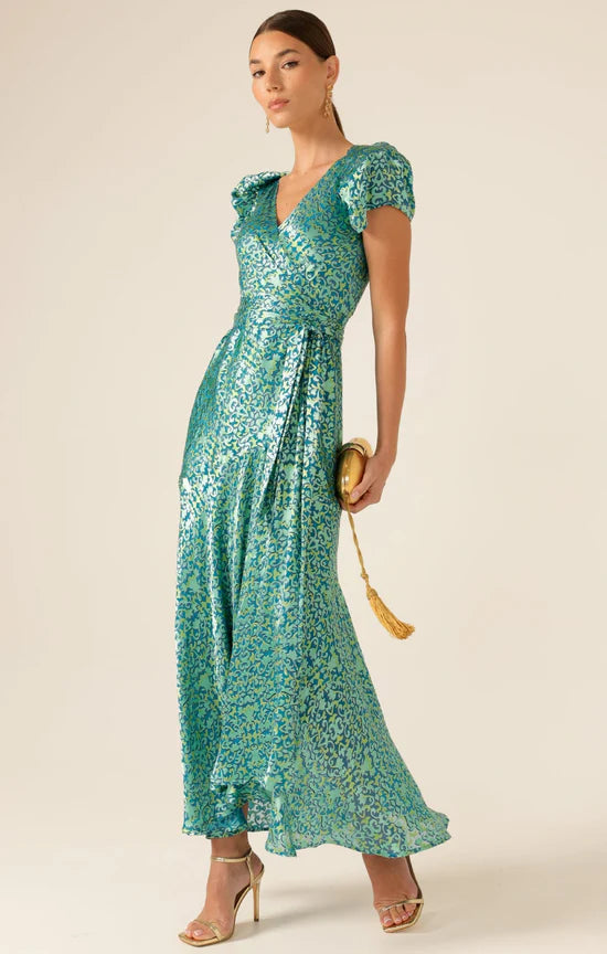 Sacha Drake - Siren Sea Maxi Wrap Dress