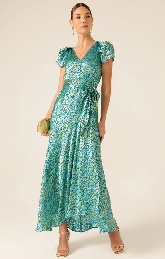 Sacha Drake - Siren Sea Maxi Wrap Dress