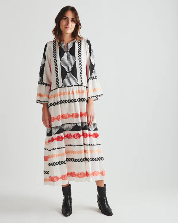 Valerie Khalfon - Chana Maxi Dress Multi