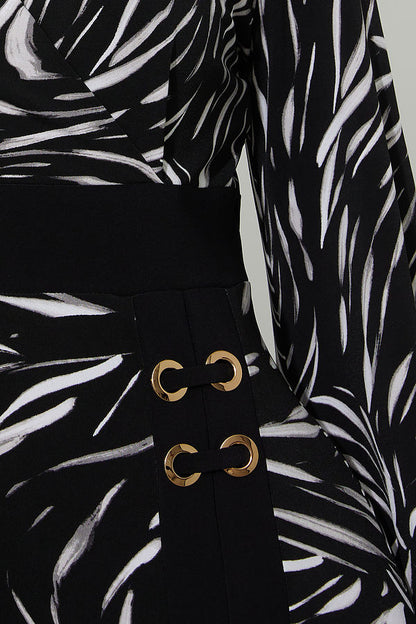 Joseph Ribkoff - Zebra Print Dress