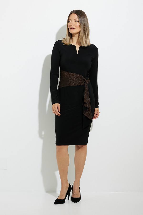 Joseph Ribkoff - Wrap Front Dress