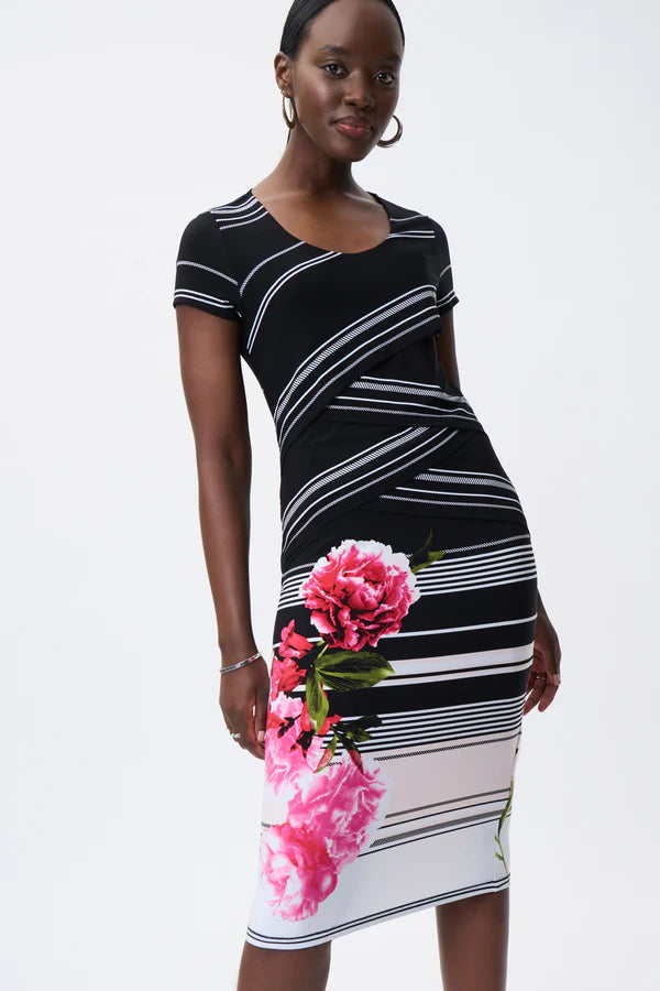 Joseph Ribkoff - Dress With Flower Print