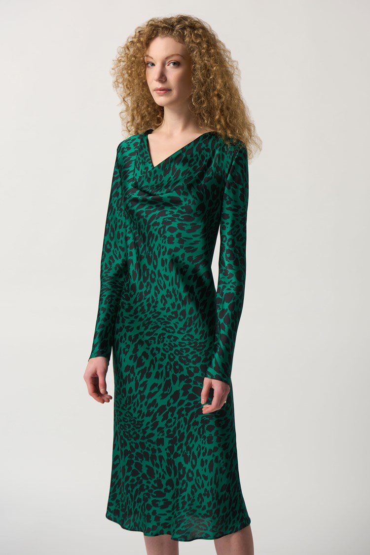 Joseph Ribkoff - Animal Print Sheath Dress 233115