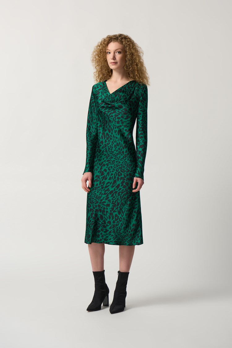 Joseph ribkoff leopard store dress