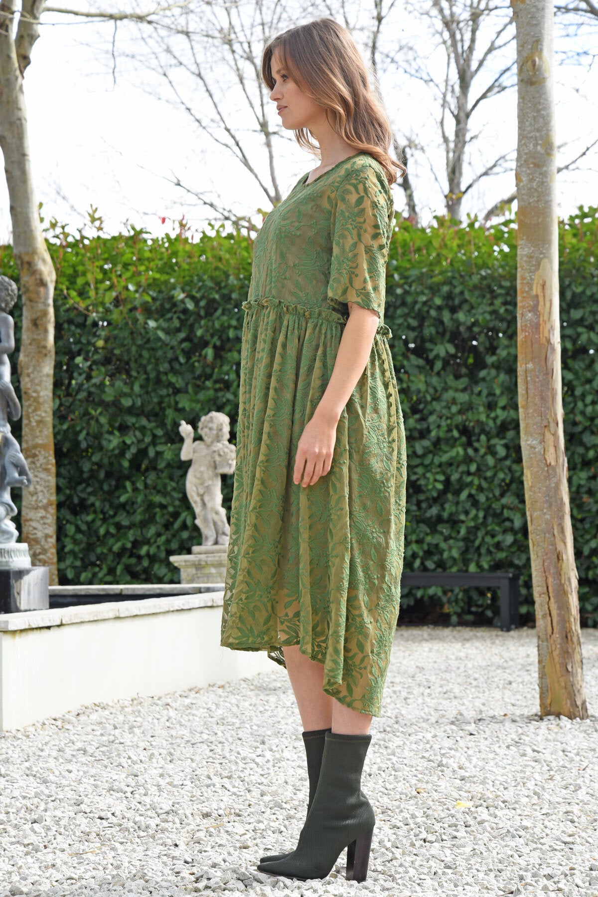 Trelise Cooper - Take The Plunge Dress Forest