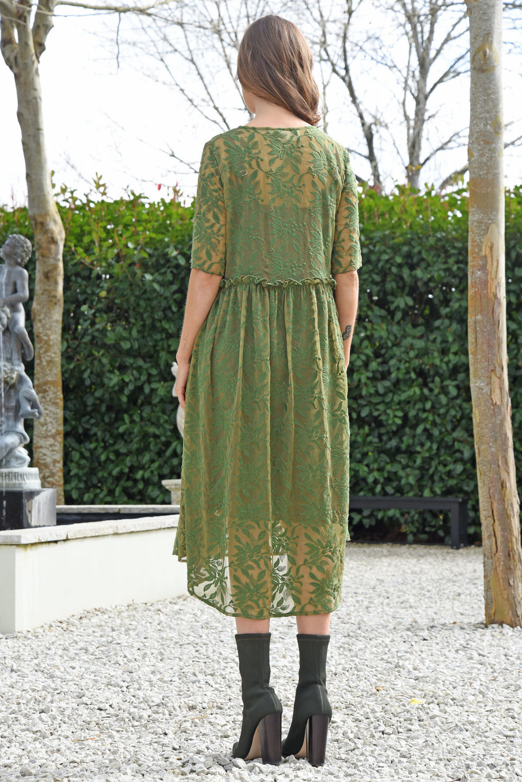 Trelise Cooper - Take The Plunge Dress Forest