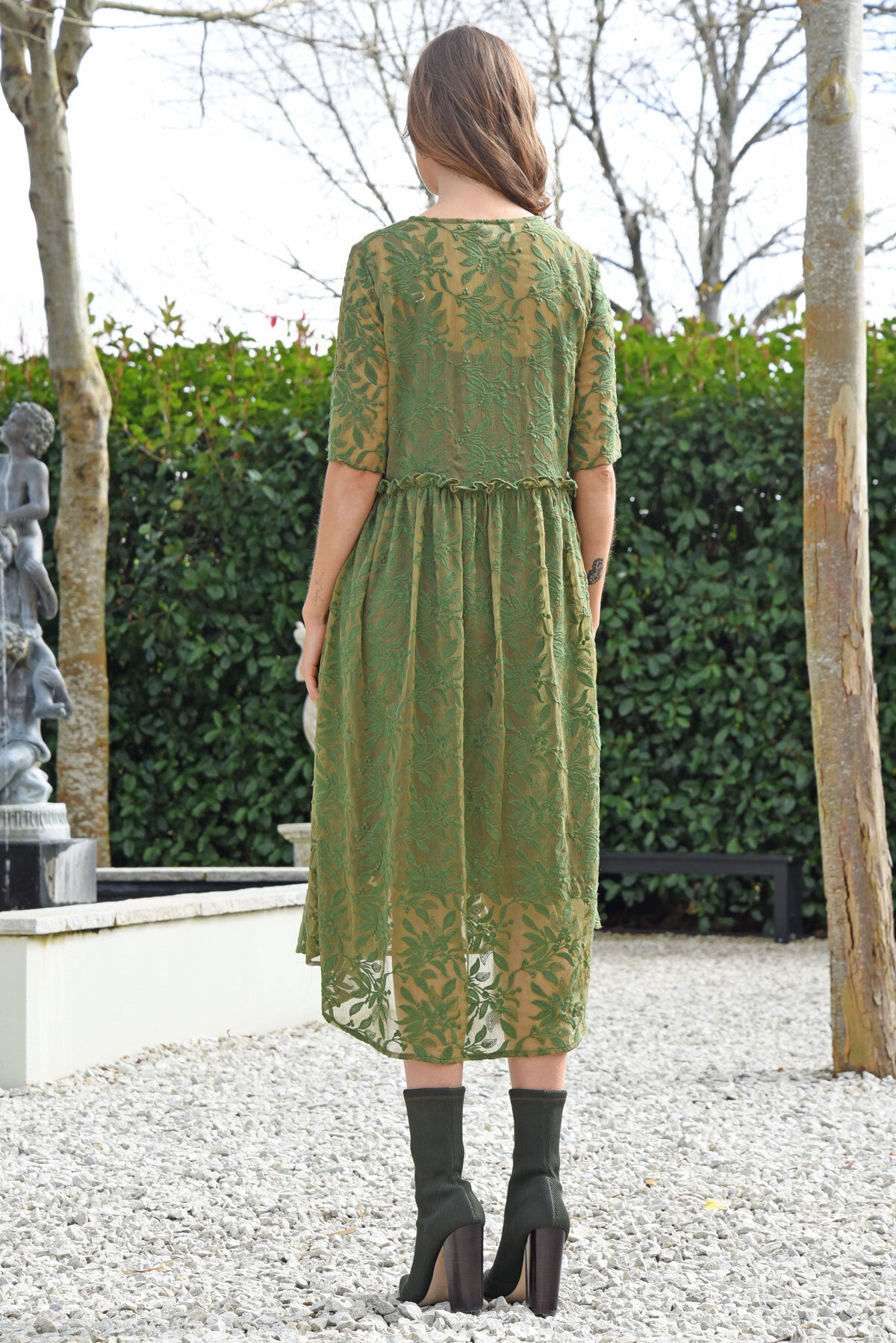 Trelise Cooper - Take The Plunge Dress Forest