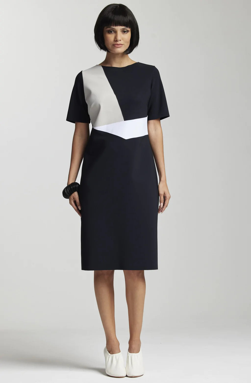 Paula Ryan - Spliced Bodice Dress