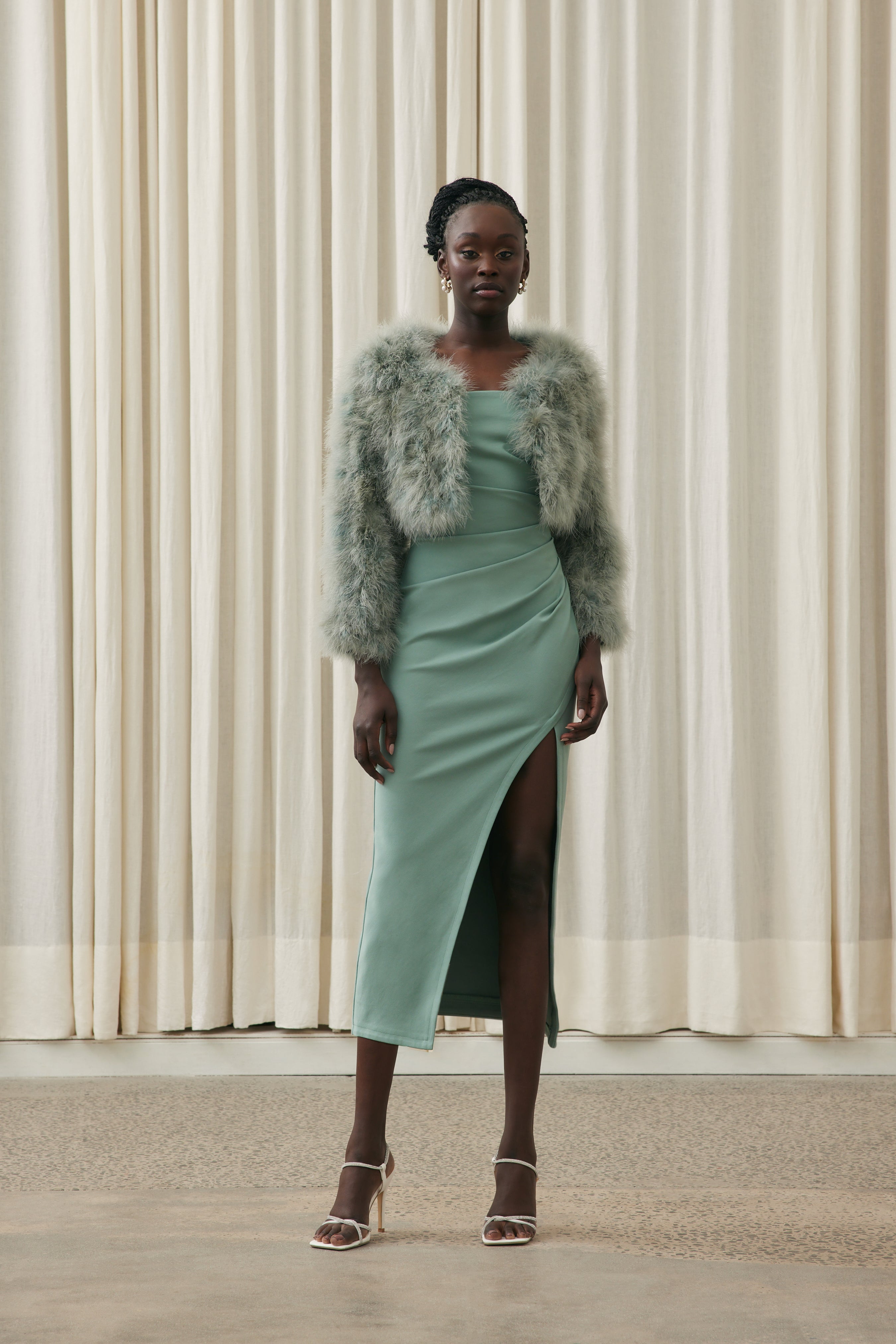 Elliatt - Danielle Crop Jacket Sage