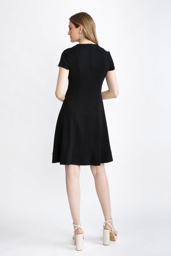 Joseph Ribkoff - Short Sleeve Fit & Flare Dress Style 232106