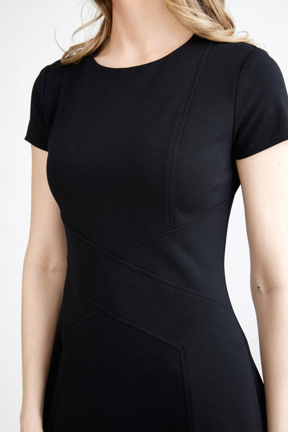 Joseph Ribkoff - Short Sleeve Fit & Flare Dress Style 232106