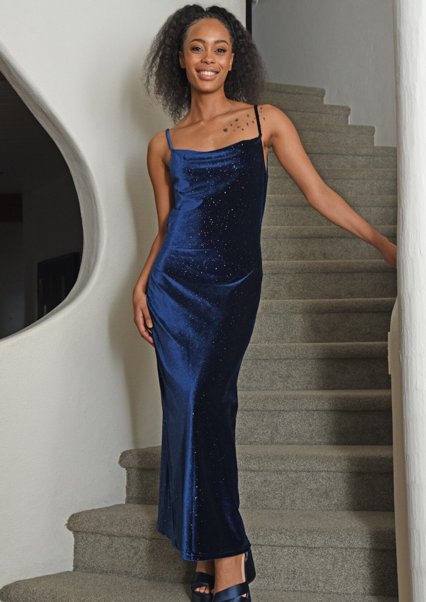 Coop - Do The Night Thing Dress - Midnight