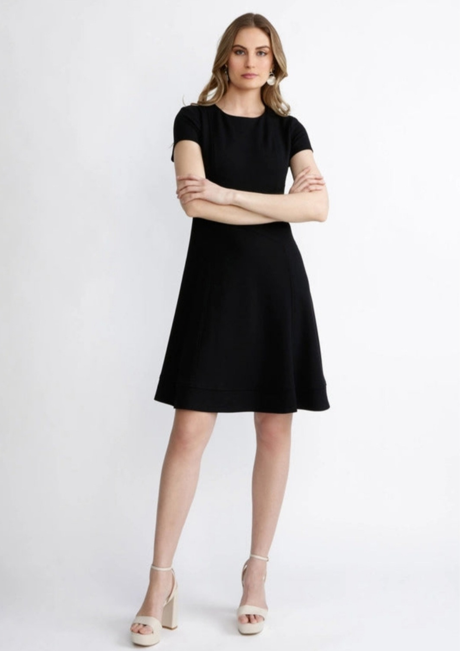 Joseph Ribkoff - Short Sleeve Fit & Flare Dress Style 232106